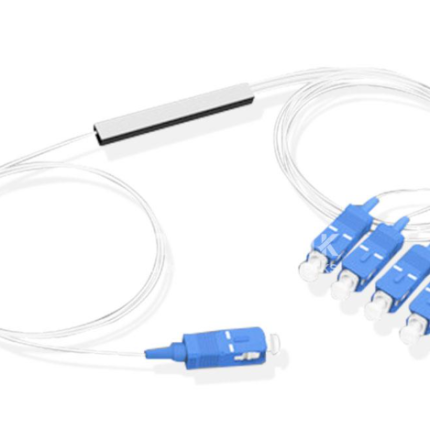 SC/UPC 1×4 Blockless type 250um fiber splitter
